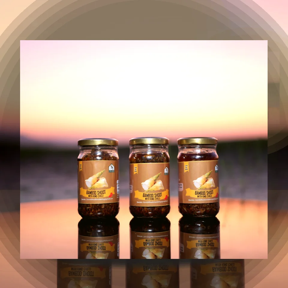 BAMBOO SHOOT PICKLE WITH KING CHILLI- 400GM